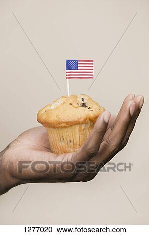 Fourth of July muffin View Large Photo Image Stock Image - Fourth of July muffin. Fotosearch