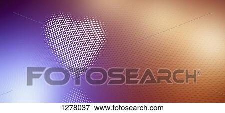 Spotted heart against a multi-colored gradient background View Large Photo Image Stock Photo - Spotted heart against a multi-colored gradient background. Fotosearch