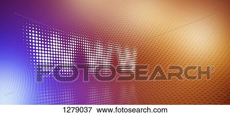 Stock Photo - Spotted www sign reflected on dot patterned surface. Fotosearch