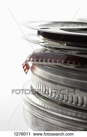 Stack of film reels in canisters View Large Photo Image Stock Image - Stack of film reels in canisters. Fotosearch