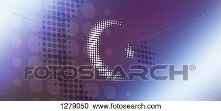 Star and crescent symbol of Islam reflected against abstract surface View Large Photo Image Stock Image - Star and crescent symbol of Islam reflected against abstract surface. Fotosearch