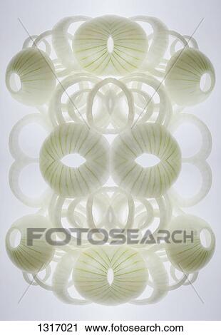 A digital composite of mirrored images of an arrangement of onion slices View Large Photo Image Stock Image - A digital composite of mirrored images of an arrangement of onion slices. Fotosearch
