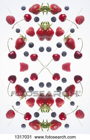 A digital composite of mirrored images of an arrangement of various berries and cherries View Large Photo Image Stock Image - A digital composite of mirrored images of an arrangement of various berries and cherries. Fotosearch