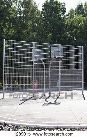 Stock Photography - Basket ball court. Fotosearch