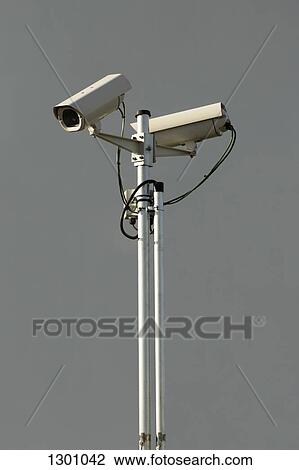 Stock Image - Closed circuit television. Fotosearch