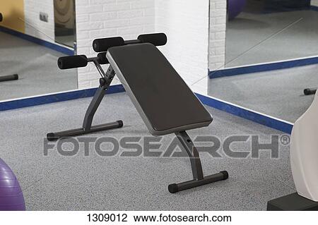 Exercise equipment in gym View Large Photo Image Stock Image - Exercise equipment in gym. Fotosearch