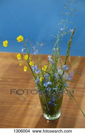Flowers in a vase View Large Photo Image Picture - Flowers in a vase. Fotosearch