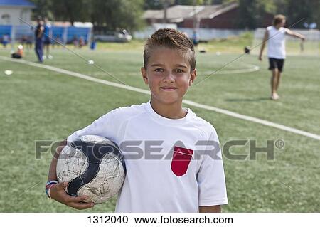 Portrait of boy, smiling View Large Photo Image Stock Image - Portrait of boy, smiling. Fotosearch