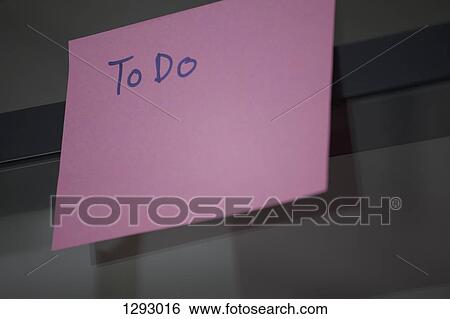 To Do list, close-up View Large Photo Image Stock Photograph - To Do list, close-up. Fotosearch
