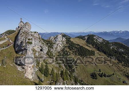 View of mountains from the summit of Wendelstein, Bavaria, Germany View Large Photo Image Stock Photography - View of mountains from the summit of Wendelstein, Bavaria, Germany. Fotosearch