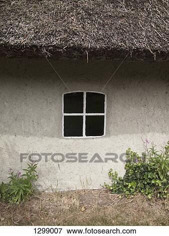Window of thatched hut View Large Photo Image Stock Photo - Window of thatched hut. Fotosearch