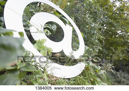 At symbol on tree in forest View Large Photo Image Stock Photography - At symbol on tree in forest. Fotosearch