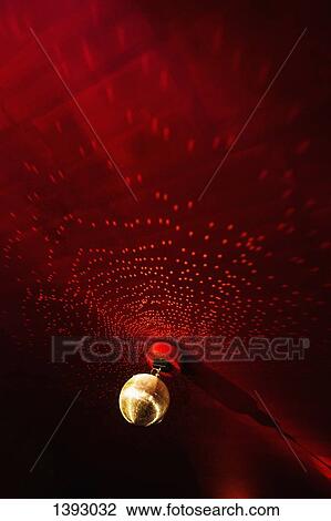 Stock Image - Disco ball at nightclub. Fotosearch