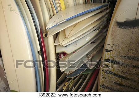 Full frame shot of surfboards View Large Photo Image Stock Image - Full frame shot of surfboards. Fotosearch