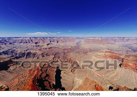 Grand Canyon National Park against clear blue sky View Large Photo Image Stock Photography - Grand Canyon National Park against clear blue sky. Fotosearch