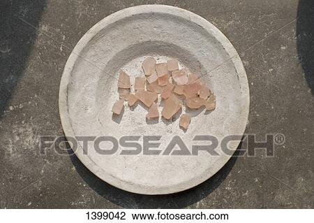 High angle view of mineral stones in messy plate on surface View Large Photo Image Stock Image - High angle view of mineral stones in messy plate on surface. Fotosearch