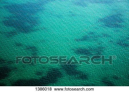 Stock Photo - High angle view of sea. Fotosearch
