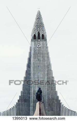 Low angle view of Hallgrimur's Church against clear sky View Large Photo Image Stock Image - Low angle view of Hallgrimur's Church against clear sky. Fotosearch