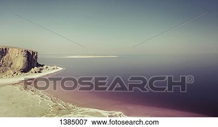"Scenic view Urmia lake against clear sky, Iran" View Large Photo Image Stock Photo - "Scenic view Urmia lake against clear sky, Iran". Fotosearch