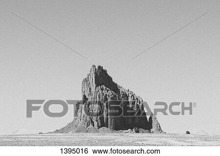 Ship Rock against clear sky View Large Photo Image Stock Photograph - Ship Rock against clear sky. Fotosearch