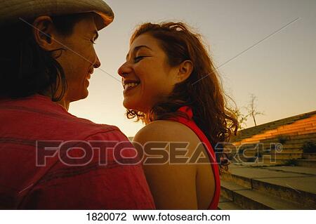 Affectionate, happy couple View Large Photo Image Stock Image - Affectionate, happy couple. Fotosearch