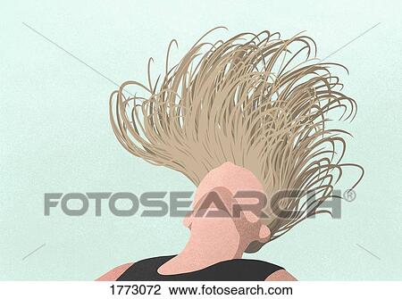 Carefree woman flipping hair View Large Photo Image Stock Image - Carefree woman flipping hair. Fotosearch