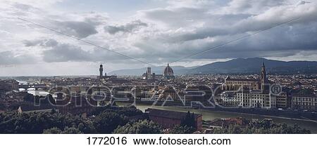 Cityscape view of Florence, Tuscany, Italy View Large Photo Image Stock Photograph - Cityscape view of Florence, Tuscany, Italy. Fotosearch