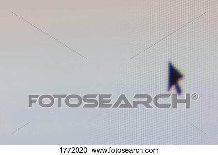 Close up computer mouse cursor on screen View Large Photo Image Stock Image - Close up computer mouse cursor on screen. Fotosearch