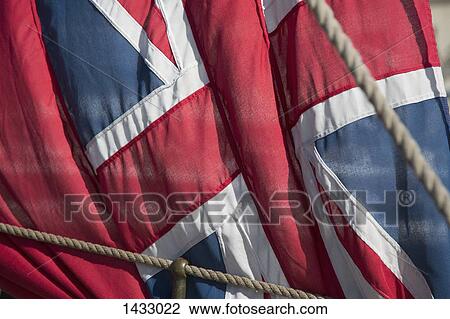 Close-up of British flag canvas View Large Photo Image Stock Image - Close-up of British flag canvas. Fotosearch
