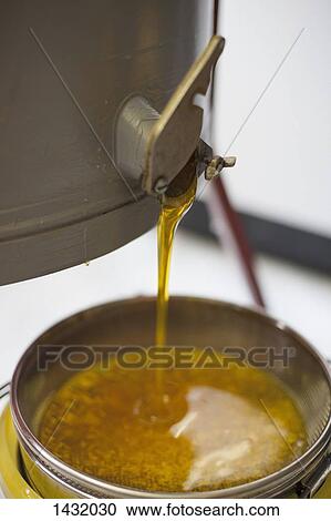 Close-up of fresh honey being poured in container View Large Photo Image Stock Image - Close-up of fresh honey being poured in container. Fotosearch
