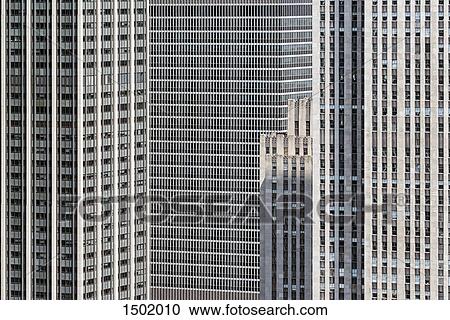 Conceptual, close-up, full frame view of modern office buildings, Manhattan, NYC View Large Photo Image Stock Image - Conceptual, close-up, full frame view of modern office buildings, Manhattan, NYC. Fotosearch