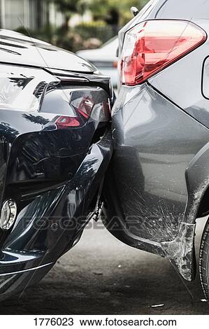 Damaged bumpers from car accident View Large Photo Image Stock Image - Damaged bumpers from car accident. Fotosearch