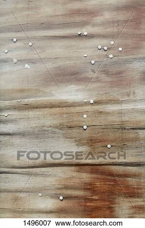 Full frame shot of wood with thumbtacks View Large Photo Image Stock Photo - Full frame shot of wood with thumbtacks. Fotosearch