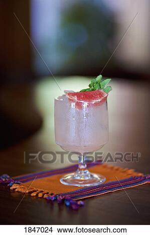 Gourmet grapefruit cocktail View Large Photo Image Picture - Gourmet grapefruit cocktail. Fotosearch