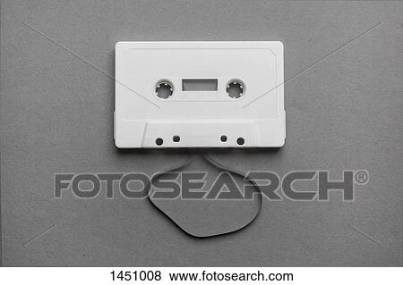 High angle view of cassette on gray background View Large Photo Image Stock Photo - High angle view of cassette on gray background. Fotosearch