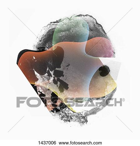 Illustrative abstract image against white background View Large Illustration Stock Illustration - Illustrative abstract image against white background. Fotosearch