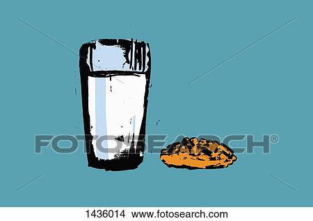 Illustrative image of drinking water with powder against blue background View Large Illustration Stock Illustration - Illustrative image of drinking water with powder against blue background. Fotosearch