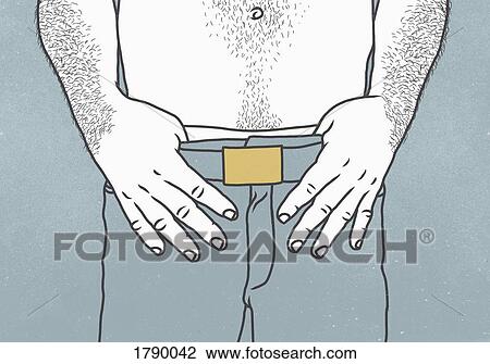 Midsection of shirtless man with thumbs tucked in waist of pants View Large Photo Image Stock Image - Midsection of shirtless man with thumbs tucked in waist of pants. Fotosearch