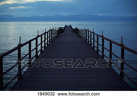 Pier extending over tranquil ocean, Punta de Mita, Nayarit, Mexico View Large Photo Image Stock Image - Pier extending over tranquil ocean, Punta de Mita, Nayarit, Mexico. Fotosearch