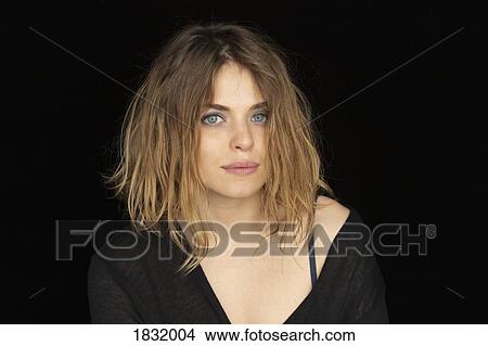 Picture - Portrait confident, beautiful young woman. Fotosearch