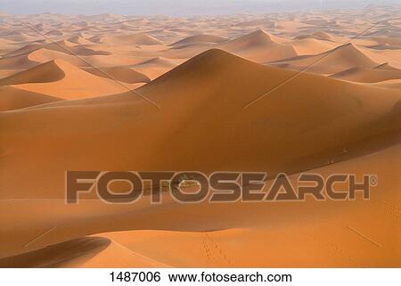 Scenic view of Erg Chebbi dunes, Morocco View Large Photo Image Stock Photograph - Scenic view of Erg Chebbi dunes, Morocco. Fotosearch