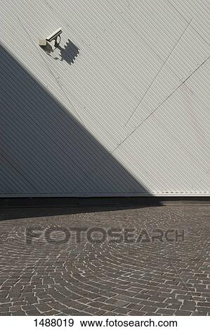 Security camera mounted on wall View Large Photo Image Stock Photo - Security camera mounted on wall. Fotosearch