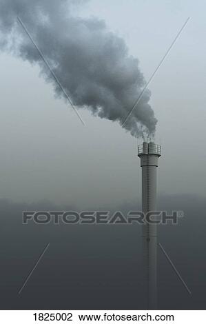 Smokestack emitting smoke, Neukoelln, Berlin, Germany View Large Photo Image Stock Image - Smokestack emitting smoke, Neukoelln, Berlin, Germany. Fotosearch