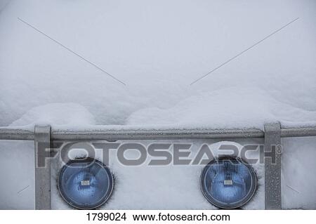 Snow covering parked car View Large Photo Image Picture - Snow covering parked car. Fotosearch