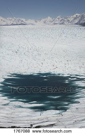 Snowy Colony Glacier, Knik Valley, Anchorage, Alaska, USA View Large Photo Image Stock Photo - Snowy Colony Glacier, Knik Valley, Anchorage, Alaska, USA. Fotosearch