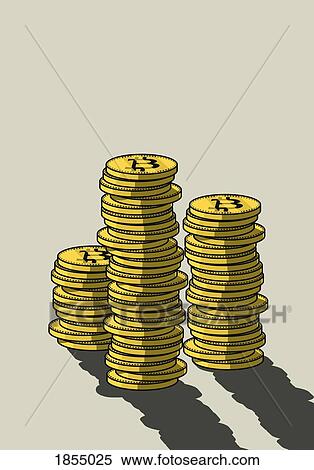 Stacks of Bitcoins View Large Photo Image Stock Photography - Stacks of Bitcoins. Fotosearch