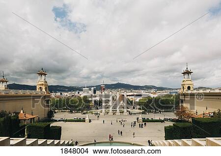 View of Playa d'Espany, Barcelona, Spain View Large Photo Image Picture - View of Playa d'Espany, Barcelona, Spain. Fotosearch