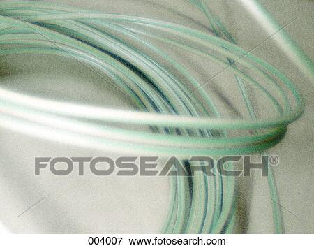 Stock Photo - abstract photo of white rings. Fotosearch