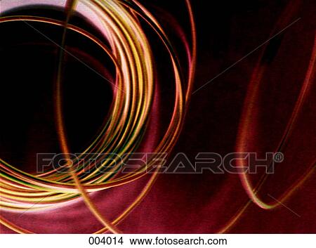 Picture - colorful rings . Fotosearch