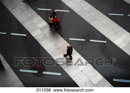 people walking and talking from above View Large Photo Image Stock Photo - people walking and talking from above. Fotosearch